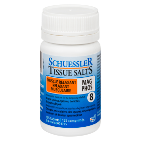 SCHUESSLER TISSUE SALTS - TABLETS   MAG PHOS 125 tabs - (6X)