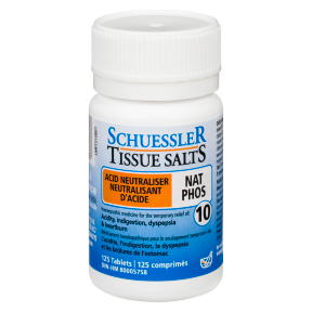 SCHUESSLER TISSUE SALTS - TABLETS   NAT PHOS 125 tabs - (6X)