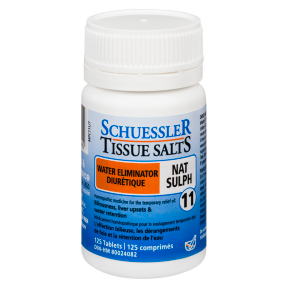 SCHUESSLER TISSUE SALTS - TABLETS   NAT SULPH 125 tabs - (6X)