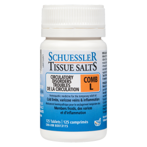 Schuessler tissue salts - COMB L 125 tabs - (6X)