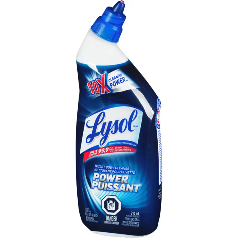 LYSOL CLEANER TOILET BOWL RG 710ML pack of 9