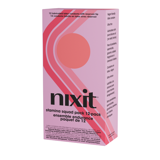 Nixit   Lubricated Latex Condoms 12ct