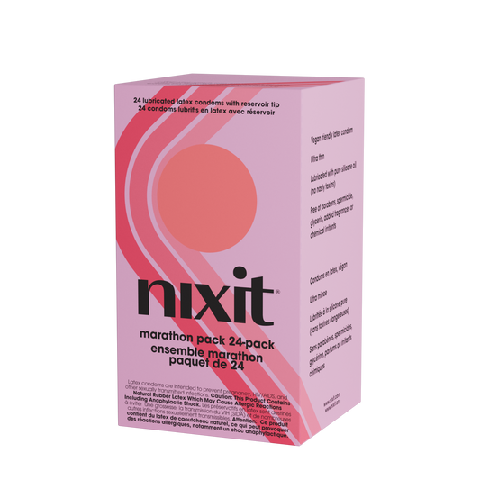 Nixit   Lubricated Latex condoms 24ct