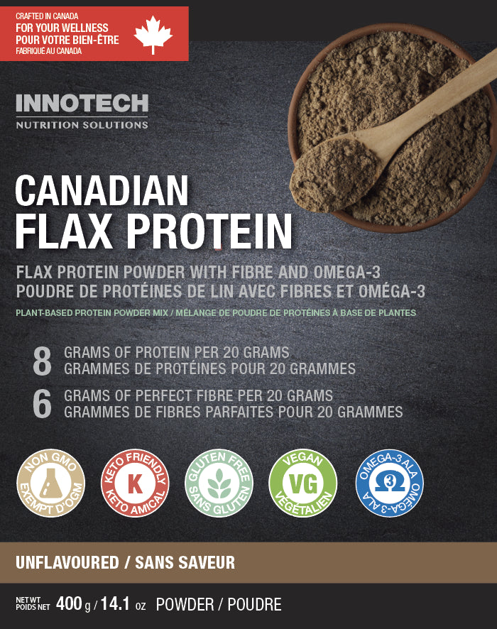 CANADIAN FLAX PROTEIN  400G