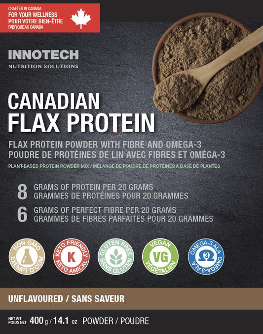 CANADIAN FLAX PROTEIN  400G