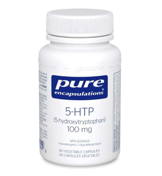 PURE ENCAPSULATIONS_5-HTP 100 mg (5-Hydroxytryptophan) _60 caps 