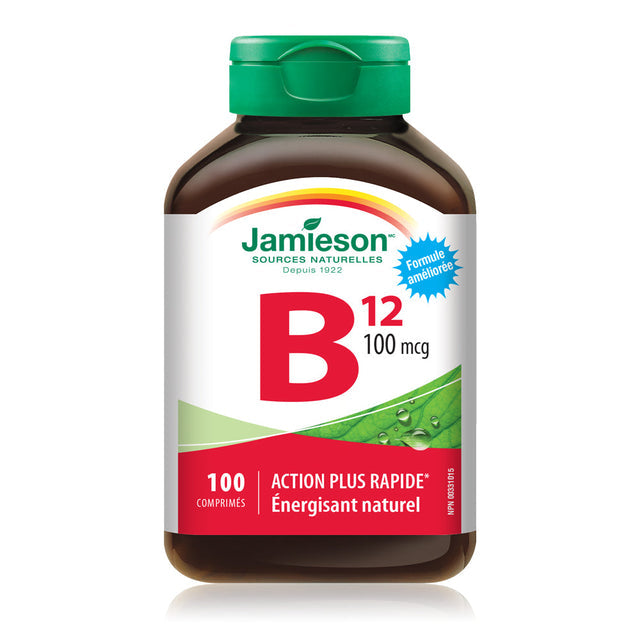 Jamieson    JMS Vitamin B12 (Methylcobalamin) 100mcg 100's    100B12 (Methylcobalamin) 100mcg