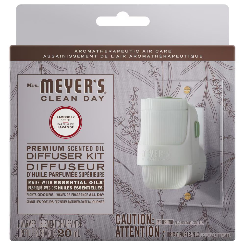 MRS MEYERS STARTER KIT PISO LAVENDER pack of 4