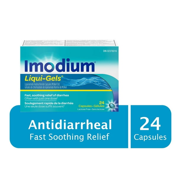 Imodium Liquid Gels 24Caps