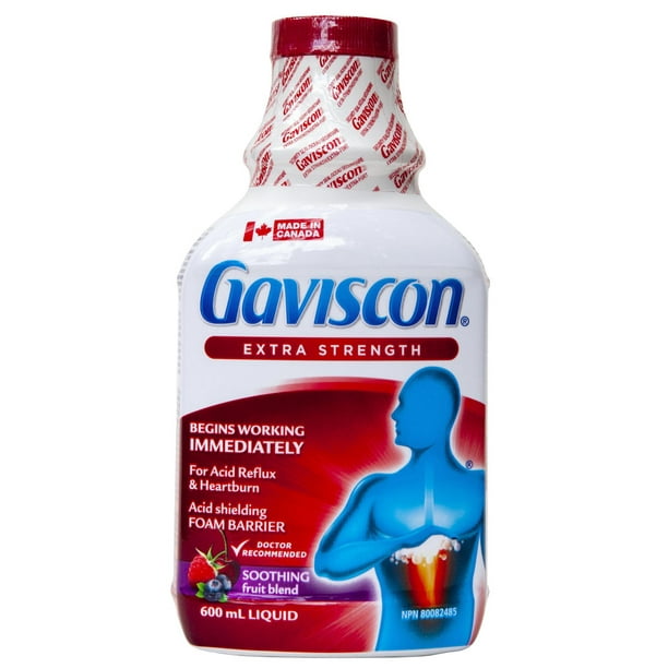 GAVISCON XST LIQ FRUITS 600ML LIQUID