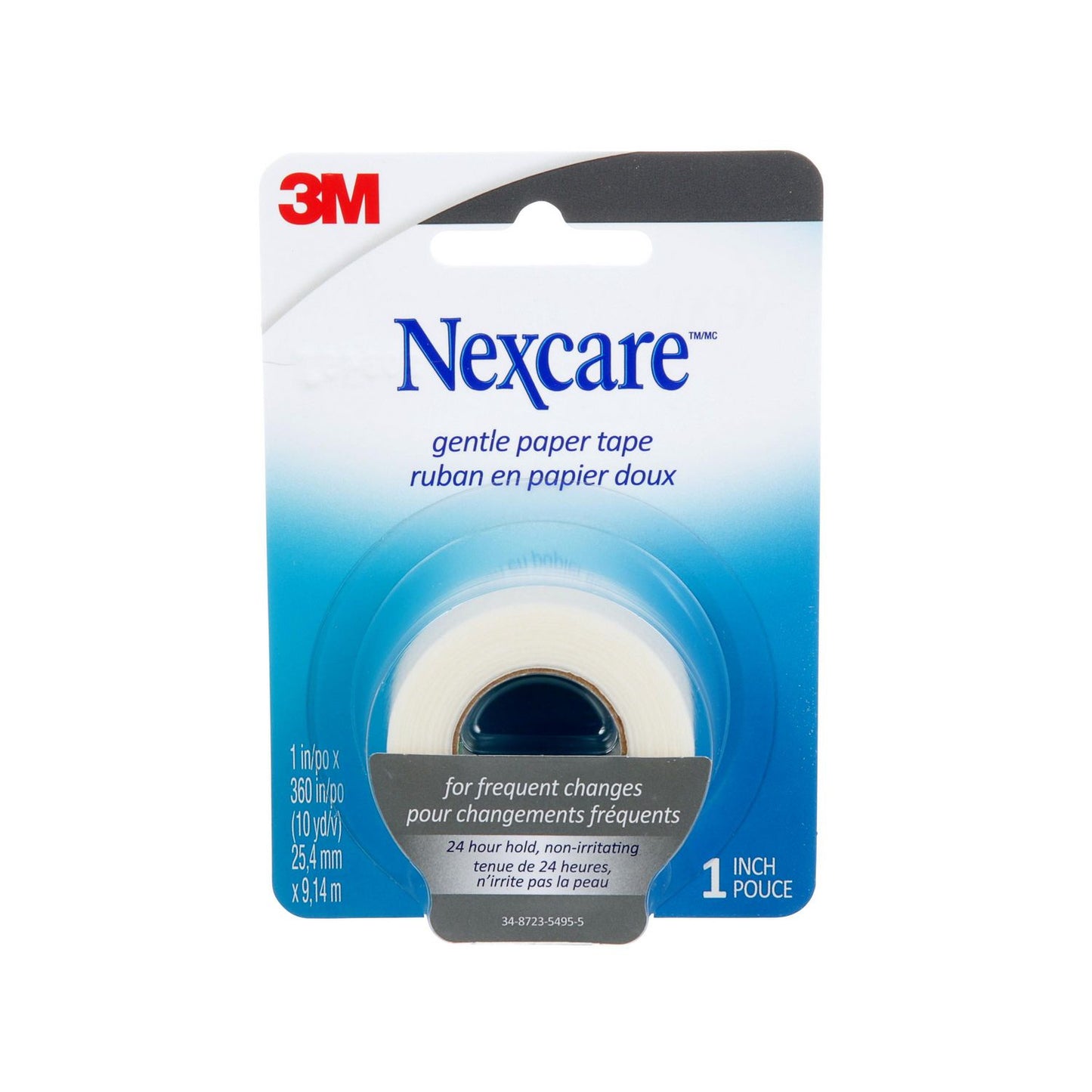 NEXCARE GENTLE PAPER TAPE 781-CA 1"X10YD