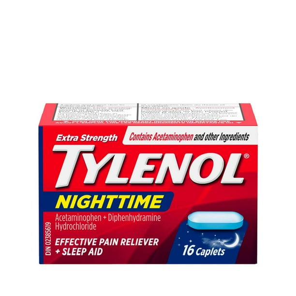 TYLENOL XST NIGHT CPLT 16 CAPLET