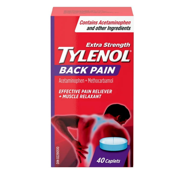 TYLENOL BACK PAIN CPLT 40 TABLET