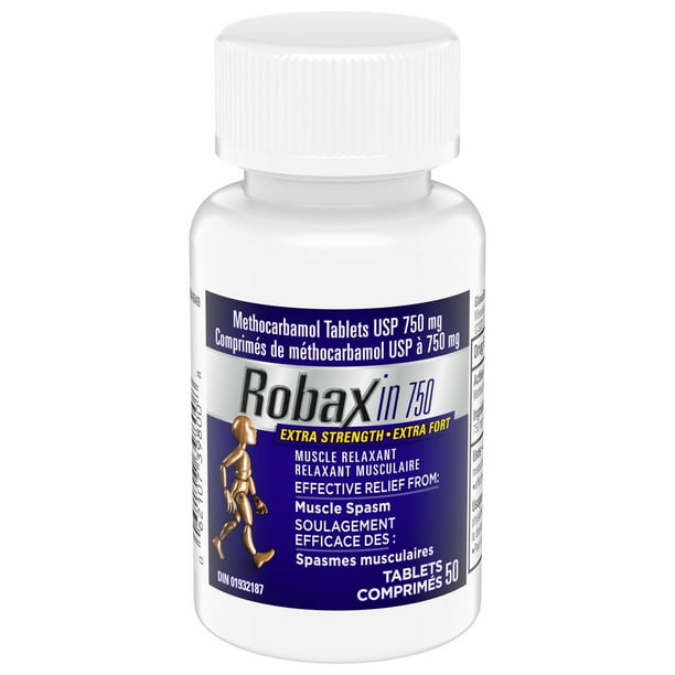 ROBAXIN 750 TB 750MG 50 TABLET
