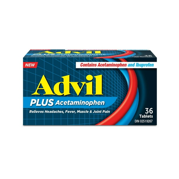 ADVIL PLUS APAP TB 36 TABLET