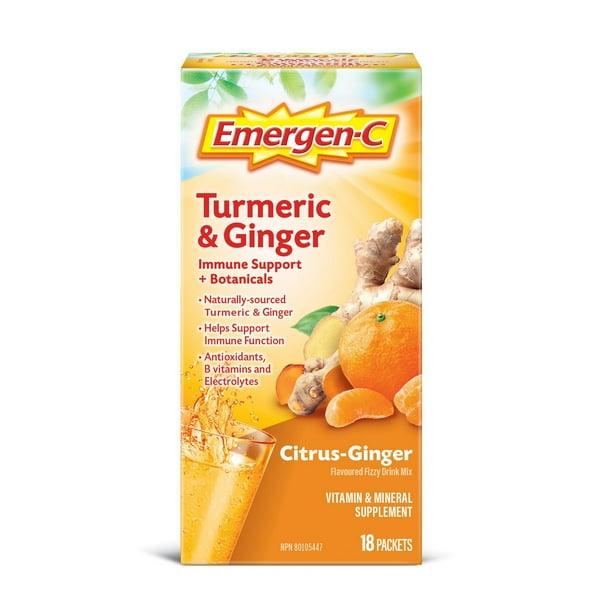 EMERGEN C TURMERIC & GINGER 18 POWDER