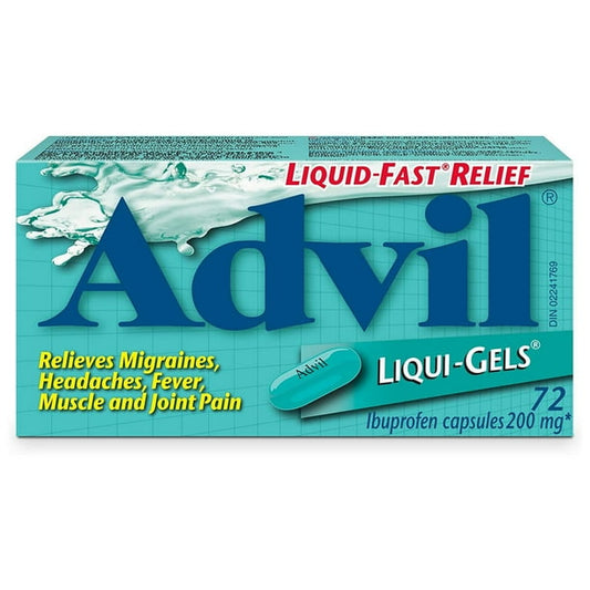 ADVIL LIQUI-GELS 72 CAPSULE