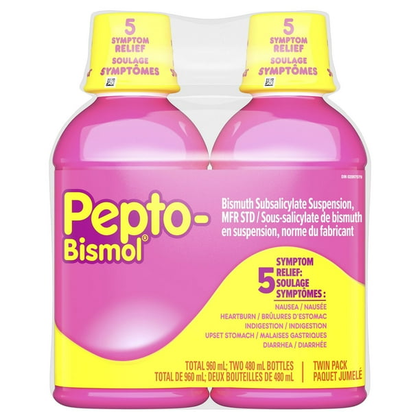 PEPTO BISMOL LIQ 2X480ML LIQUID