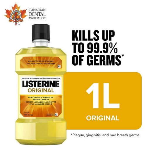 Listerine Mouthwash Antiseptic - 1L