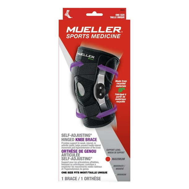 MUELLER SELF ADJUSTING HINGED KNEE BRACE