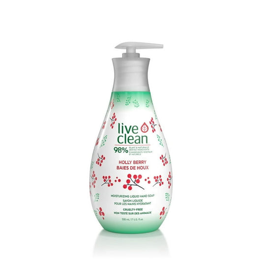 Live Clean   Holly Berry Hand Soap 500ml