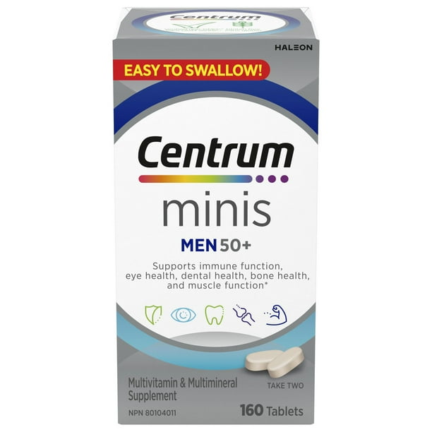 CENTRUM MINIS TB MEN 50+ 160 TABLET