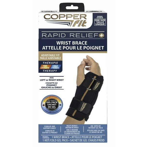 COPPER FIT RAPID RELIEF WRIST BRACE