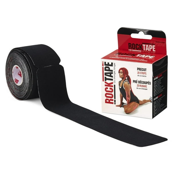 ROCKTAPE PRECUT BLACK