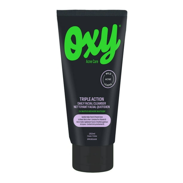 OXY CLEANSER FACIAL TRIPLE ACTION 162ML CREAM