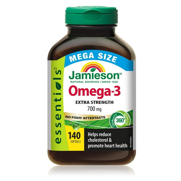 JAMIESON OMEGA-3 CAPS 700MG 140 CAPSULE