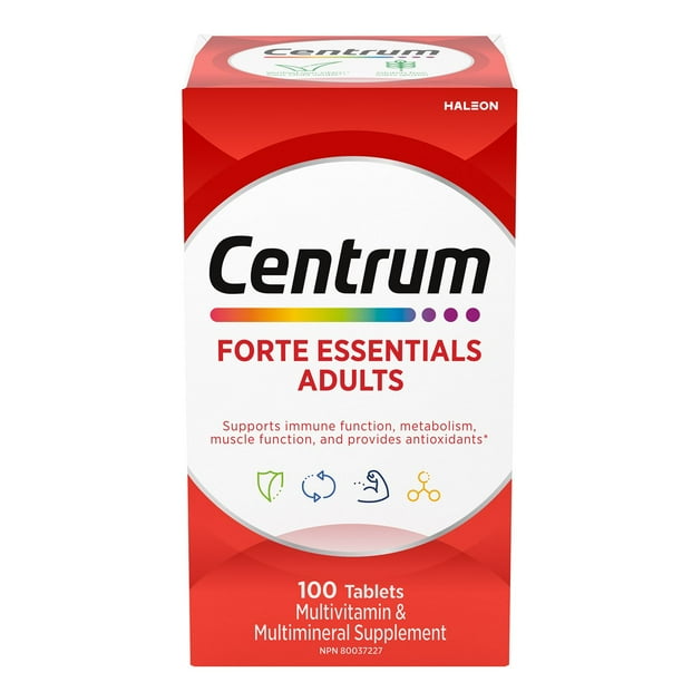 CENTRUM FORTE ESSENTIALS TB 100 TABLET