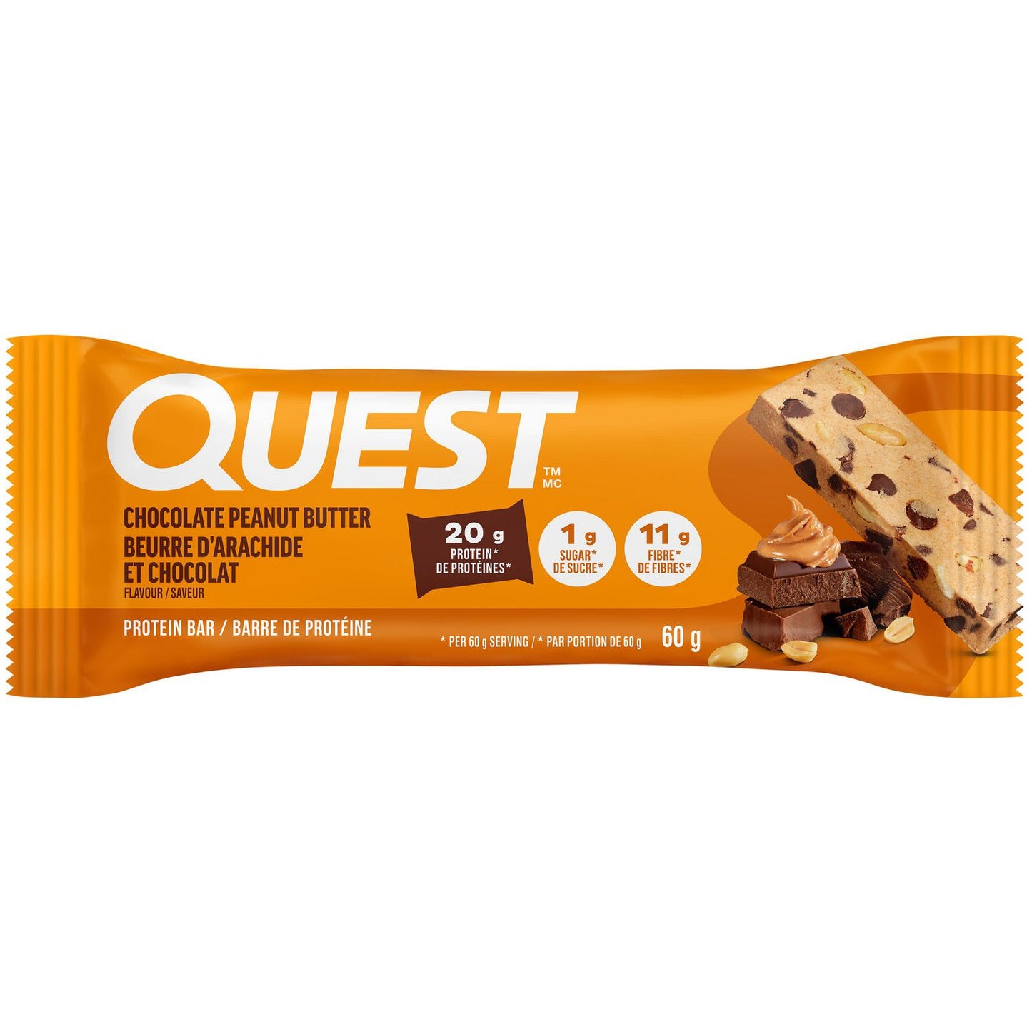 Quest   Quest Bar, Chocolate Peanut Butter