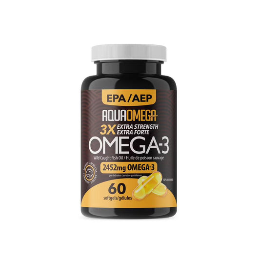 AquaOmega - EPA 3x Extra Strength 2452mg - 60sg