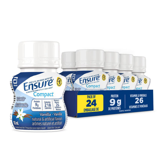 ENSURE COMPACT VANILLA 118ML pack of 24