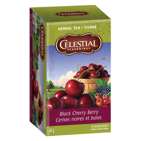 CELESTIAL SEASONINGS  Herbal Tea, Black Cherry Berry    20ct