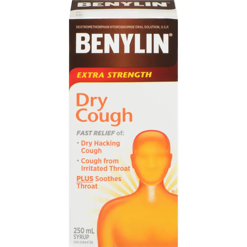 BENYLIN SYR DM DRY COUGH EXTRA STRENGTH 250ML SYRUP