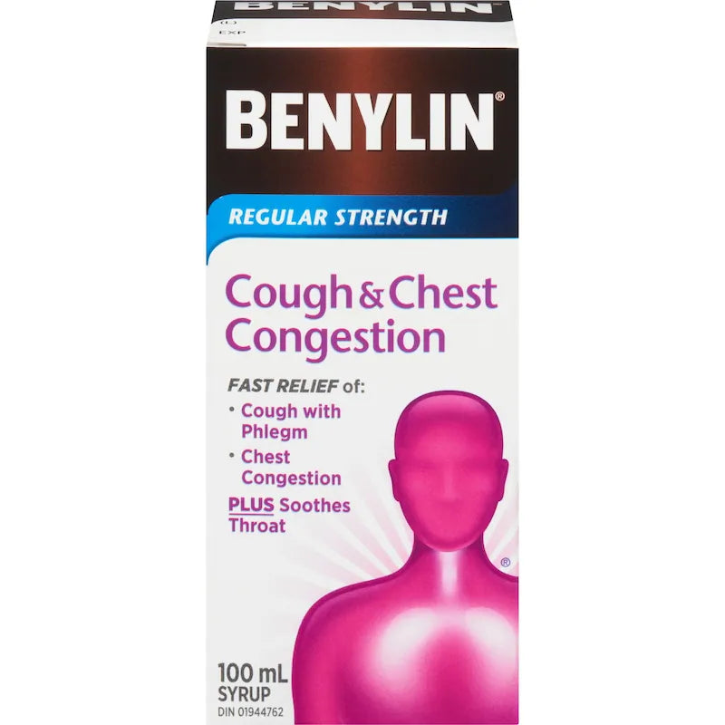 BENYLIN SYR DM-E RG COUGH CHEST CONGESTION 100ML SYRUP
