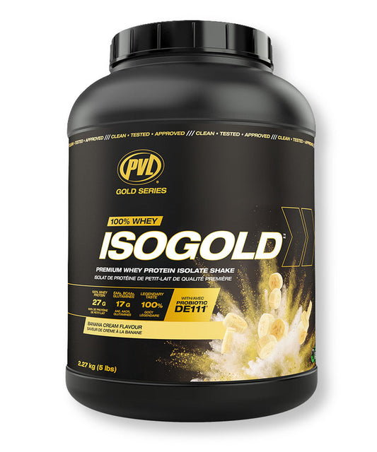 PVL Pure Vita Labs    ISOGOLD™    Banana Cream2.27 kg