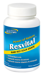 North American Herb & Spice   Resvitanol Powder - Red Sour Grape Powder 120g