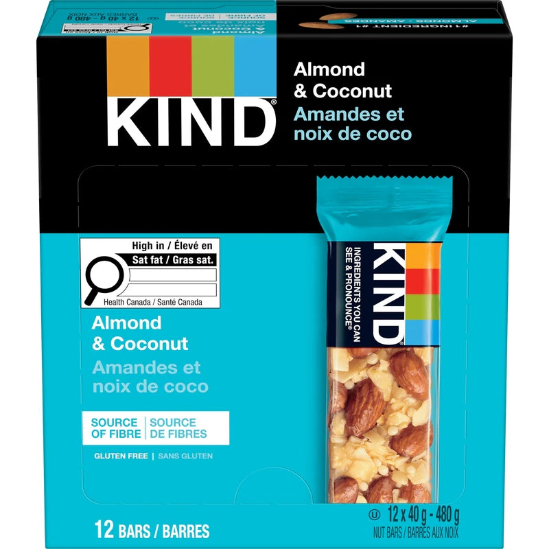 KIND Snacks - Almond & Coconut 40g (Case of 12)