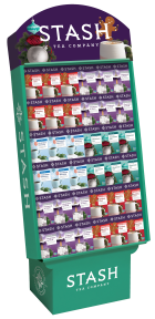 The Stash Tea Company   72ct 4 Flavour Holiday Shipper 72disp