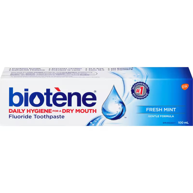 TOOTHPASTE BIOTENE FRESH MINT 100ML TOOTHPASTE