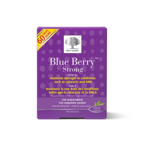 New Nordic   Blue Berry Strong 120tab