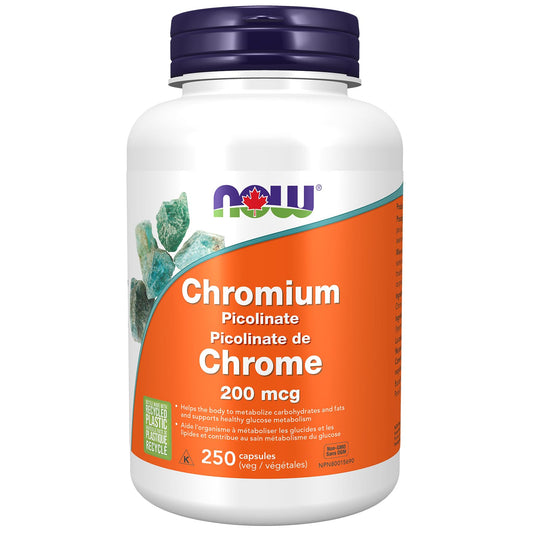 NOW    Chromium Picolinate 200mcg 250vcap