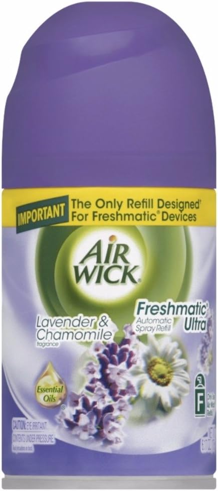 AIRWICK FRESHMATIC LAVENDER FIELDS REF 180G AEROSOL pack of 6