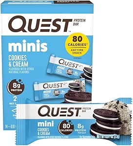 Quest   Quest Mini Bars, Cookies n’ Cream, 14/box
