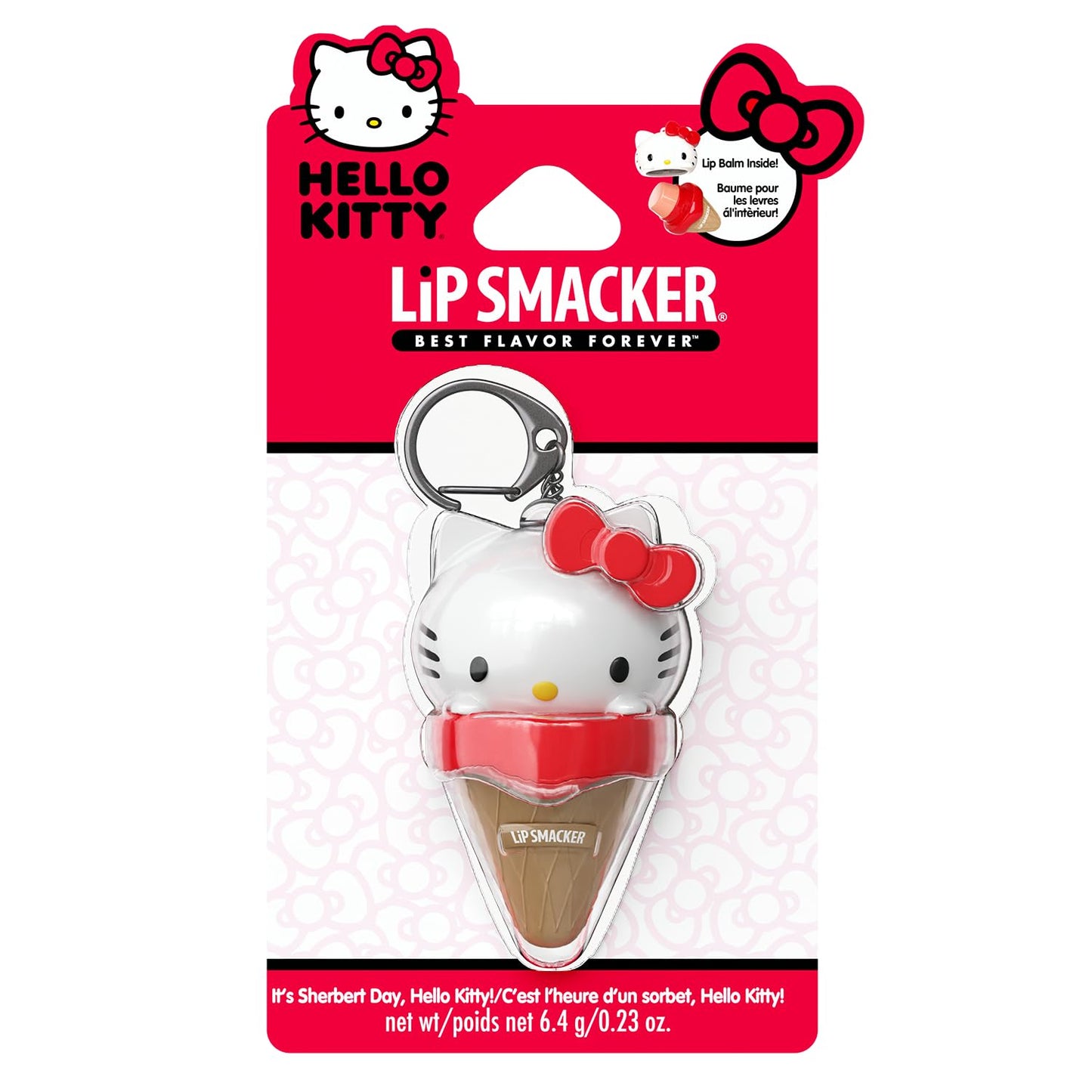 LIP SMACKER HELLO KITTY LIP BALM ICE CREAM pack of 2