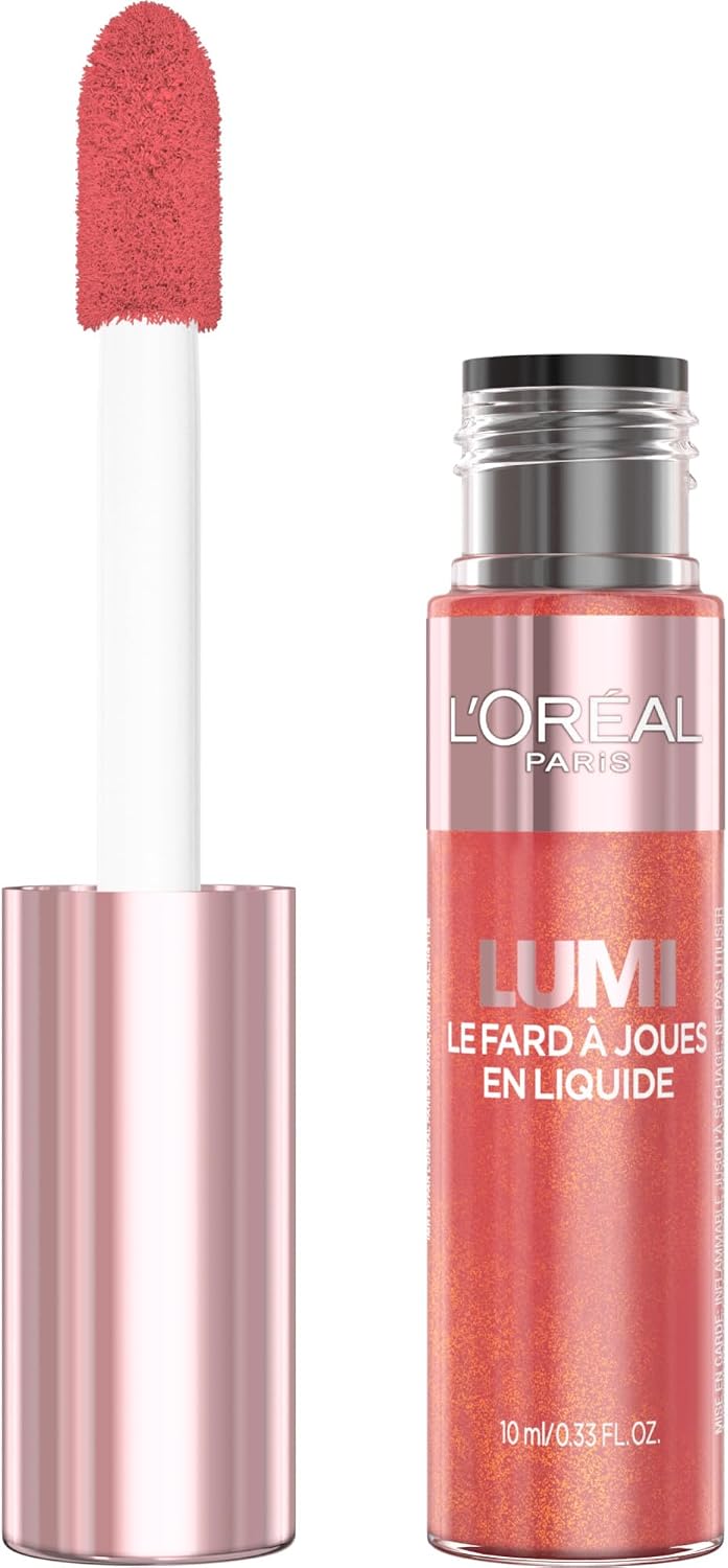 L'OREAL LUMI BLUSH LIQ DEWY GOLD PINK pack of 3