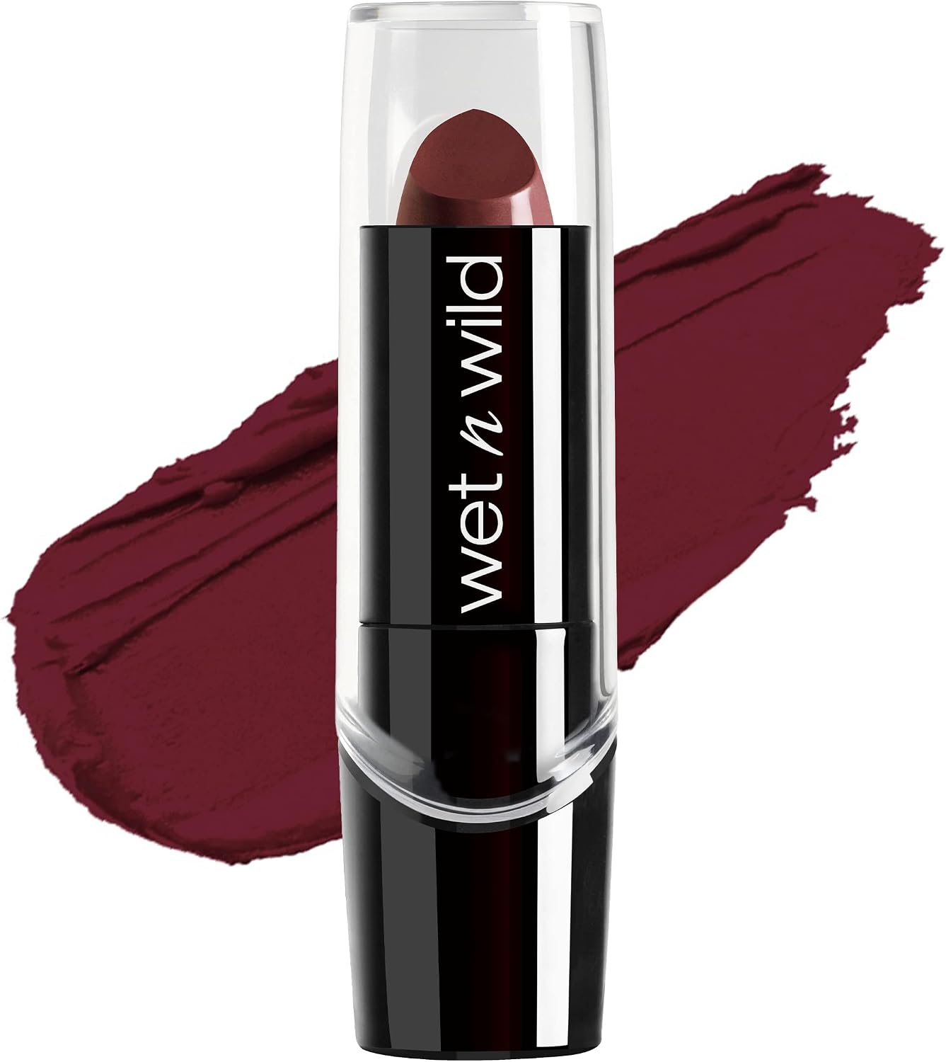 WET N WILD SILK FINISH LIPSTICK DARK WINE pack of 3