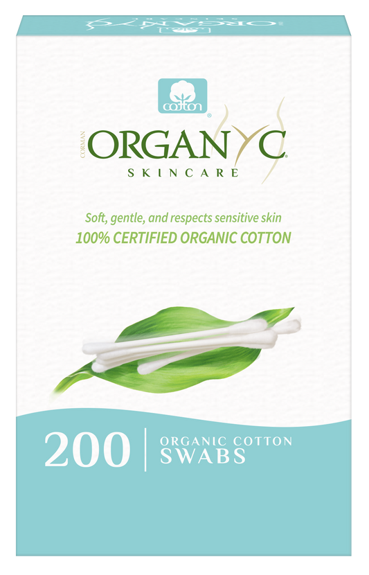 Organyc   Beauty Cotton Swabs 200ct